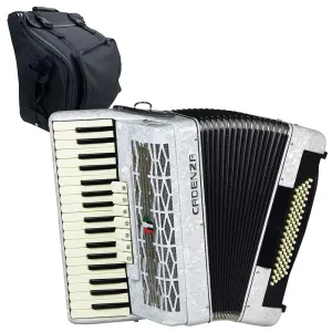 Acordeon Cadenza CD80 Branco - Imagem 2